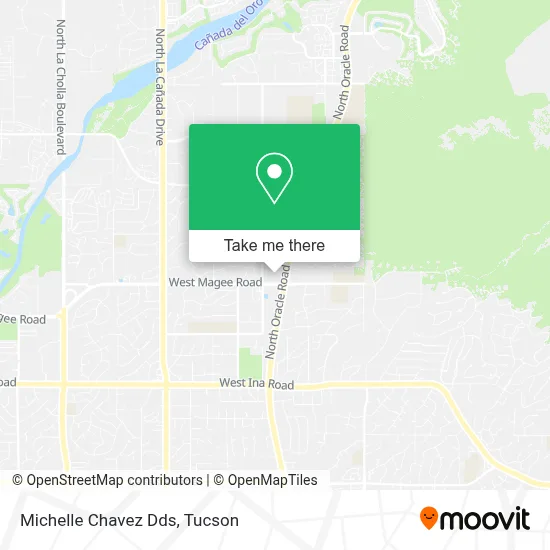 Michelle Chavez Dds map