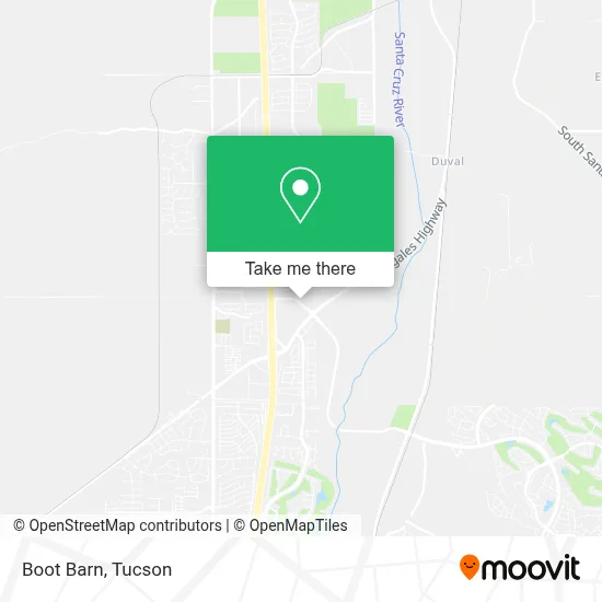 Boot Barn map