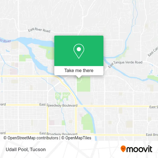 Udall Pool map