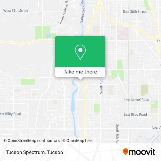 Tucson Spectrum map