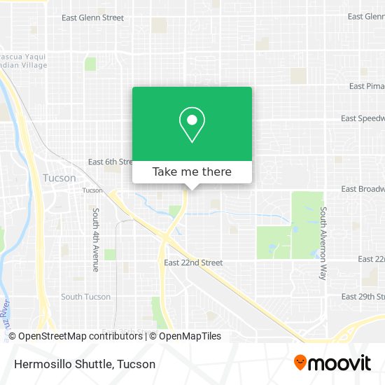 Mapa de Hermosillo Shuttle