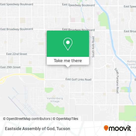 Eastside Assembly of God map