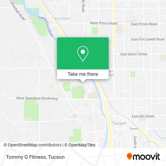 Mapa de Tommy G Fitness