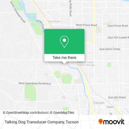 Mapa de Talking Dog Transducer Company