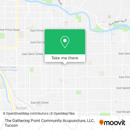 The Gathering Point Community Acupuncture, LLC map