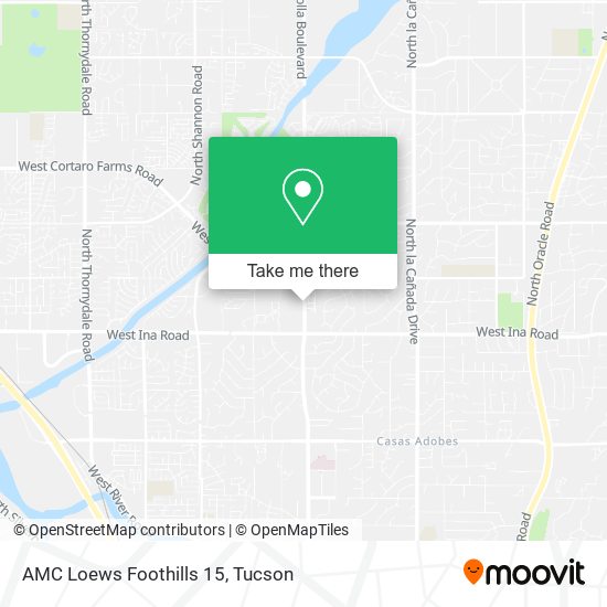 Mapa de AMC Loews Foothills 15