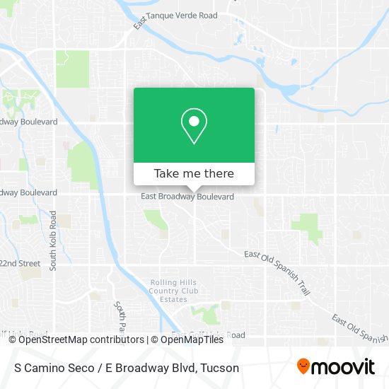 Mapa de S Camino Seco / E Broadway Blvd