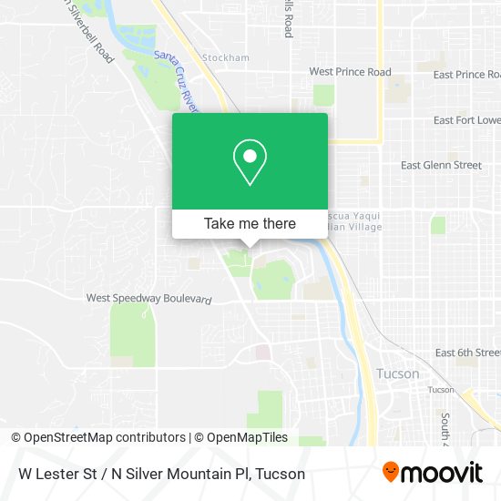 Mapa de W Lester St / N Silver Mountain Pl