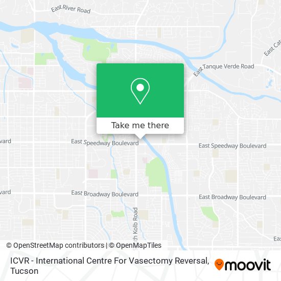 ICVR - International Centre For Vasectomy Reversal map