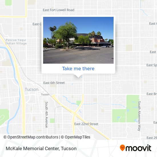 Mapa de McKale Memorial Center