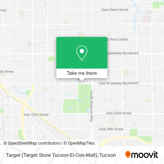 Target (Target Store Tucson-El-Con-Mall) map