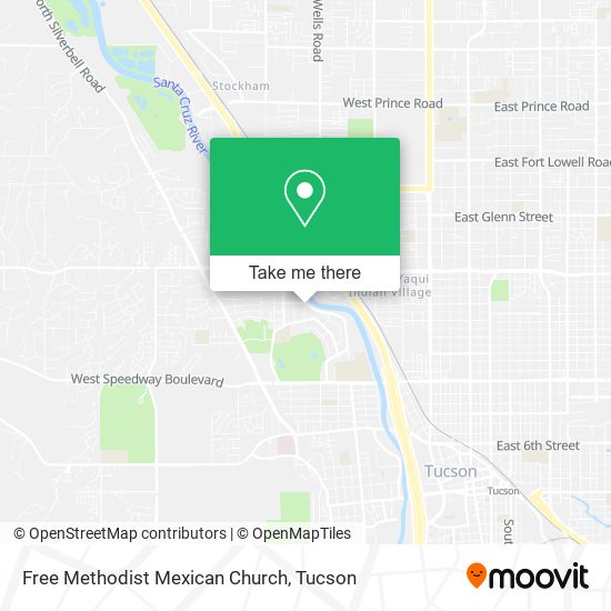 Free Methodist Mexican Church map