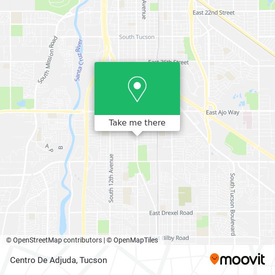 Mapa de Centro De Adjuda