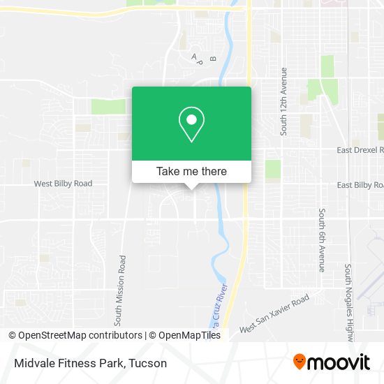 Midvale Fitness Park map