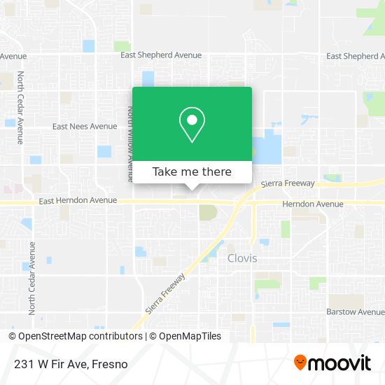 Mapa de 231 W Fir Ave