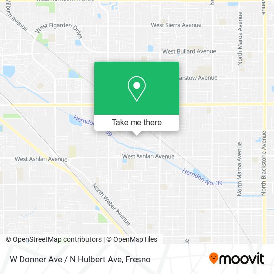 Mapa de W Donner Ave / N Hulbert Ave