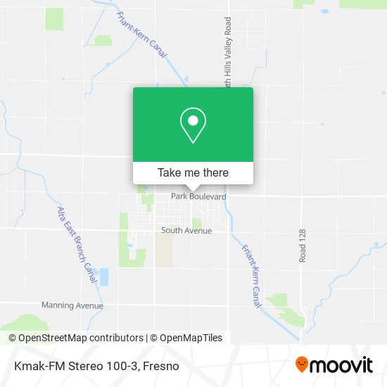 Kmak-FM Stereo 100-3 map