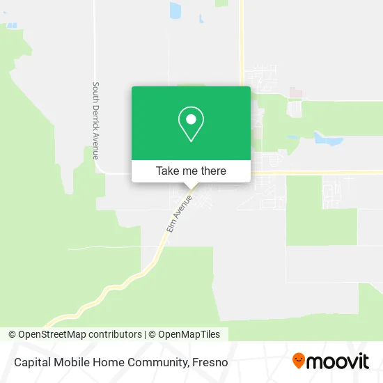 Capital Mobile Home Community map