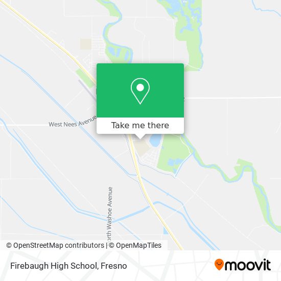 Firebaugh High School map