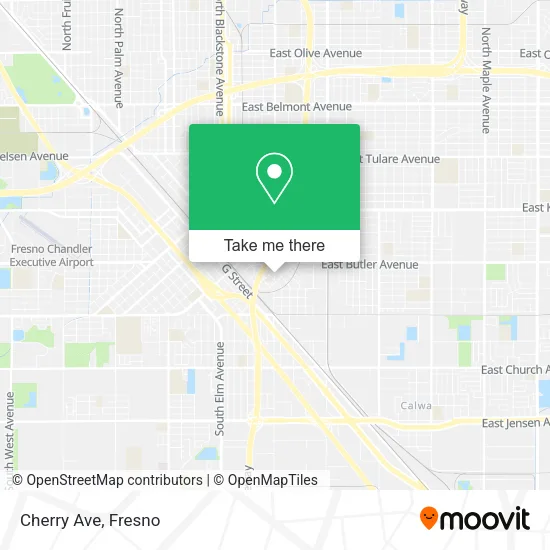 Mapa de Cherry Ave