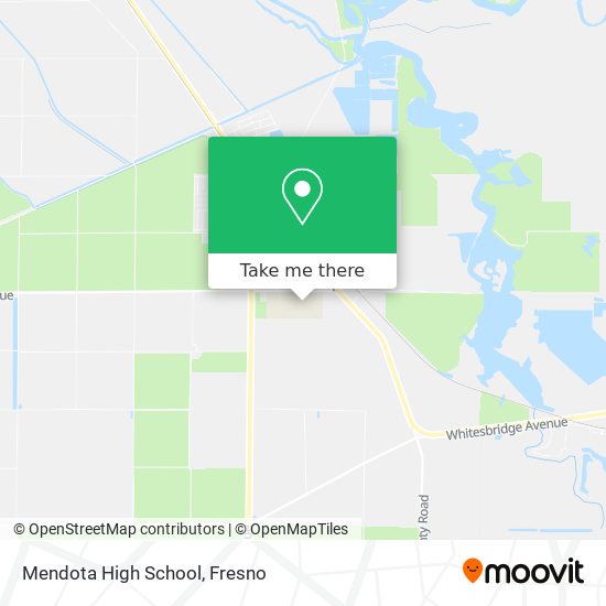 Mapa de Mendota High School