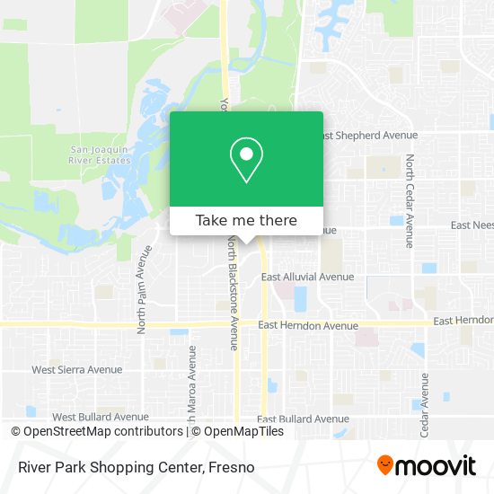 River Park Shopping Center map