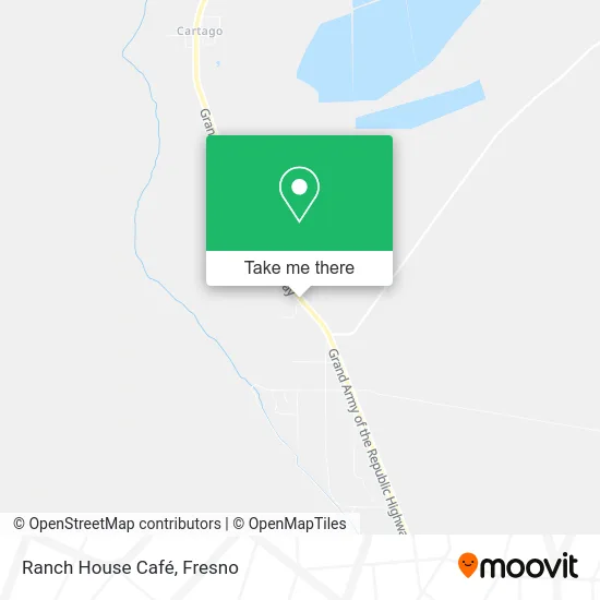Ranch House Café map