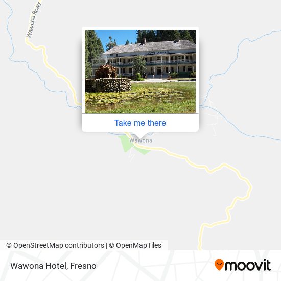 Wawona Hotel map