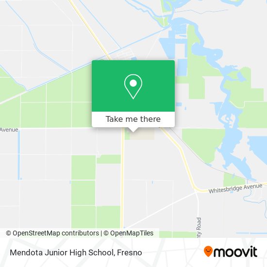 Mapa de Mendota Junior High School