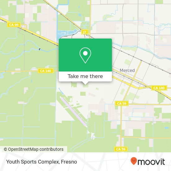 Youth Sports Complex map