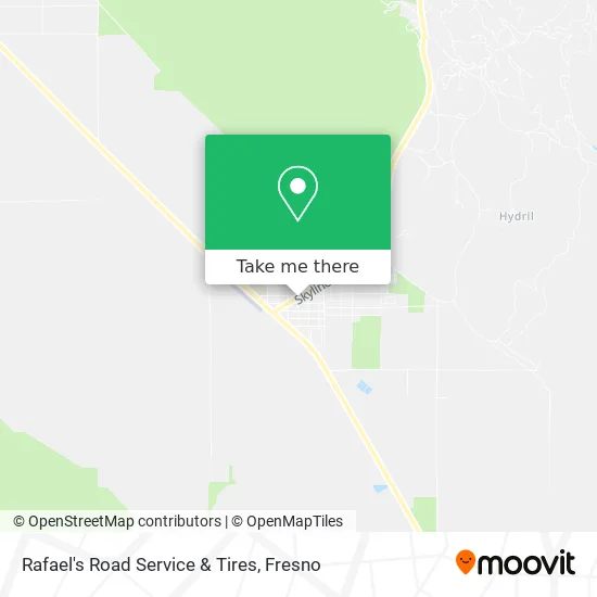 Rafael's Road Service & Tires map