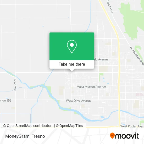MoneyGram map