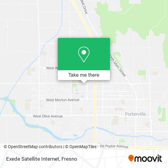 Mapa de Exede Satellite Internet