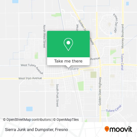Mapa de Sierra Junk and Dumpster
