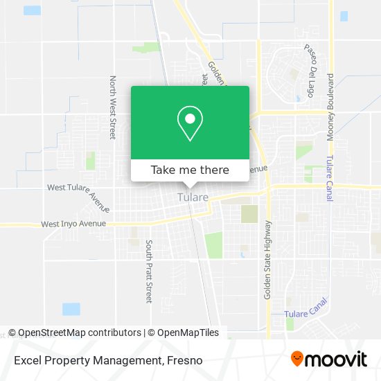 Excel Property Management map