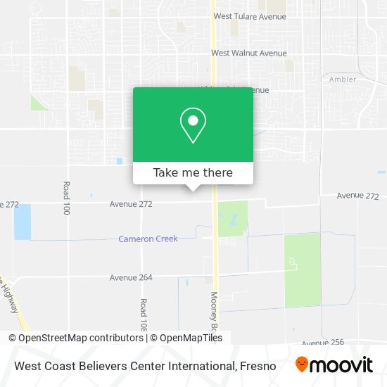 Mapa de West Coast Believers Center International