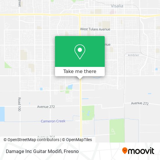Mapa de Damage Inc Guitar Modifi