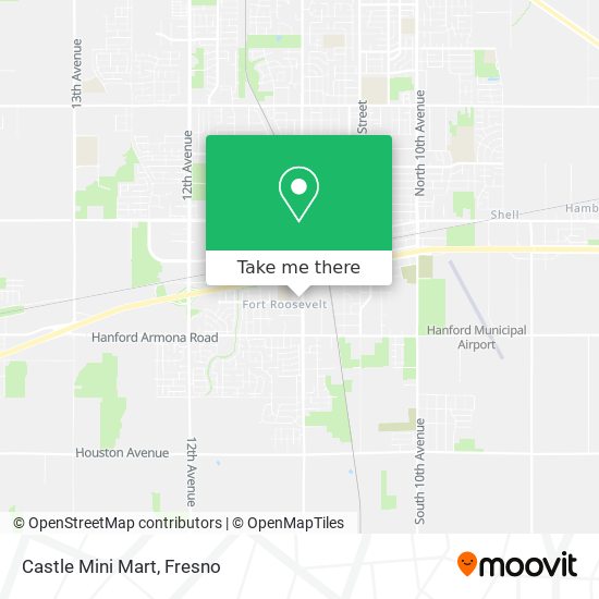 Mapa de Castle Mini Mart