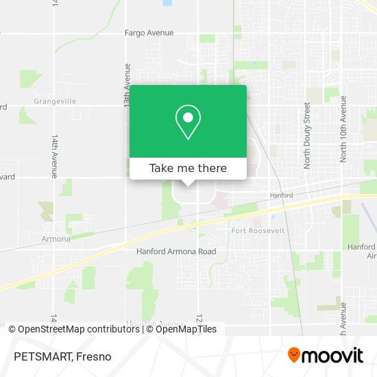 PETSMART map