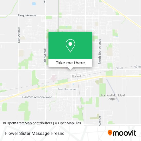 Flower Sister Massage map