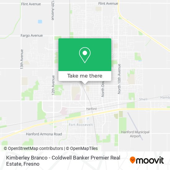 Kimberley Branco - Coldwell Banker Premier Real Estate map