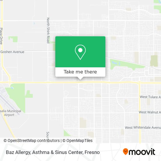 Mapa de Baz Allergy, Asthma & Sinus Center