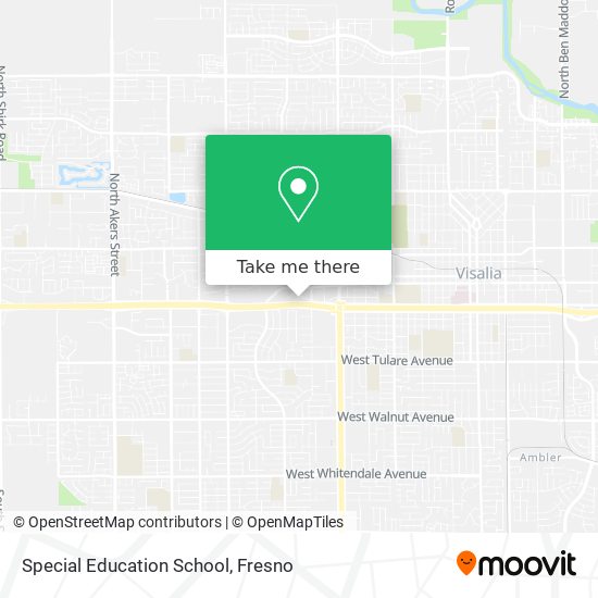 Mapa de Special Education School