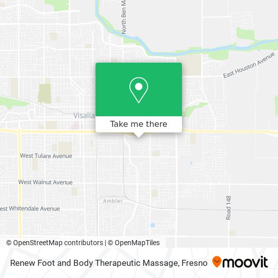 Mapa de Renew Foot and Body Therapeutic Massage