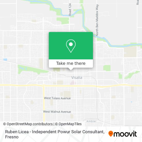 Mapa de Ruben Licea - Independent Powur Solar Consultant