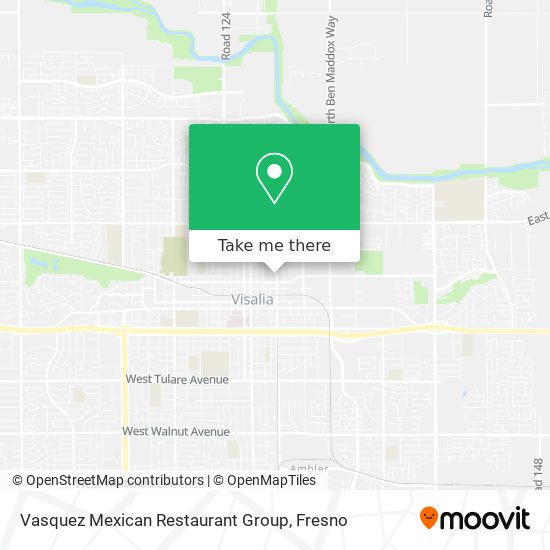 Vasquez Mexican Restaurant Group map