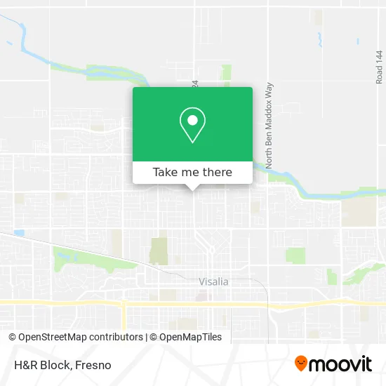 H&R Block map