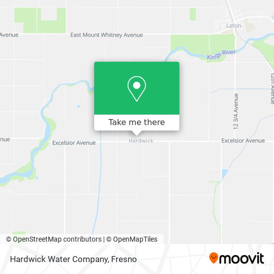 Hardwick Water Company map