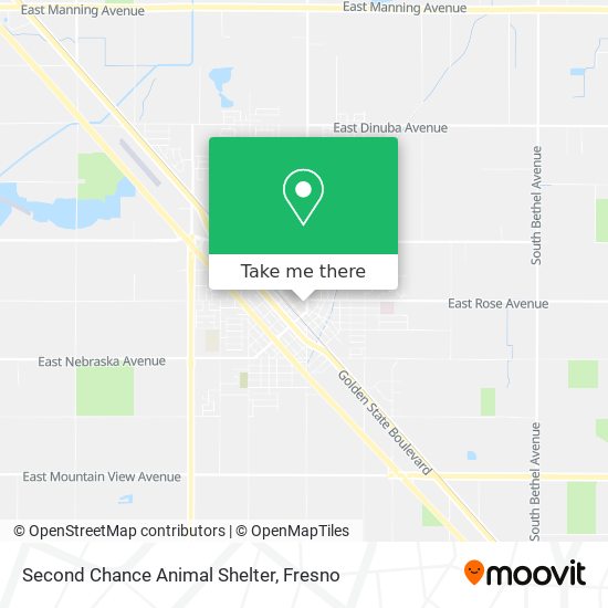 Mapa de Second Chance Animal Shelter