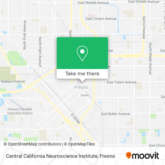 Central California Neuroscience Institute map